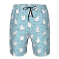 thumbnail image 4 of Naloa Funny Chicken Men's Beach Shorts, Surfing shorts, Swim trunks, Quick Dry Swim Trunks for Surfing Beach Fun - XX-Large, 4 of 9