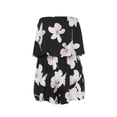 thumbnail image 5 of Gyexs Strapless Jumpsuits for Women Boho Floral Summer Casual Rompers 2026 Beach Vacation Clothes, Black Size XS, 5 of 9