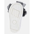 thumbnail image 5 of Wonder Nation Baby Girls Strap Bump Toe Tulle Bow Sneakers, 5 of 6