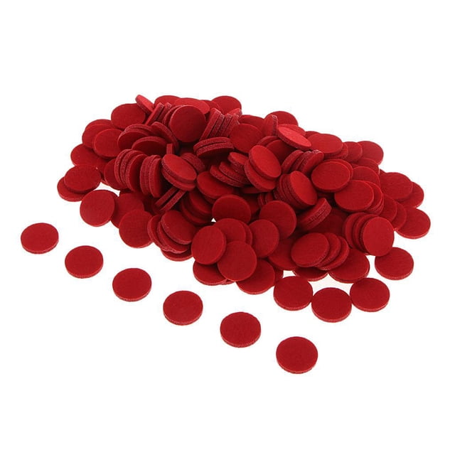 Minnieouse 200Pcs 21mm Aromatherapy Essential Oil Diffuser Pads Locket Refill Ropa, zapatos y accesorios Miscelánea rojo 200 piezas
