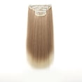 thumbnail image 4 of yeacher Natural-Looking Clip-In Hair Extensions Set - 22in Long Straight Synthetic Hairpieces, 190g Lightweight, Versatile Styling for Daily Wear, Model NFP1012-5, 4 of 6