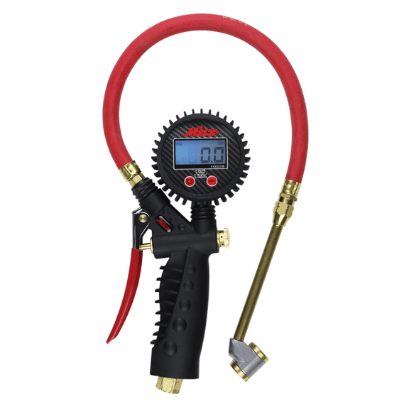 Milton Industries Digital Inflator Gauge with Large Bore Dual Head Chuck