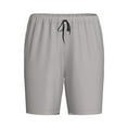 thumbnail image 4 of Wukai Gary Men’s Short Pajama Pants With Pockets Soft Sleep Pj Shorts for Men-4X-Large, 4 of 6