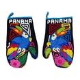 thumbnail image 2 of Mola Handmade Panamanian Pot Holder Set by Guna Women-I, 2 of 14