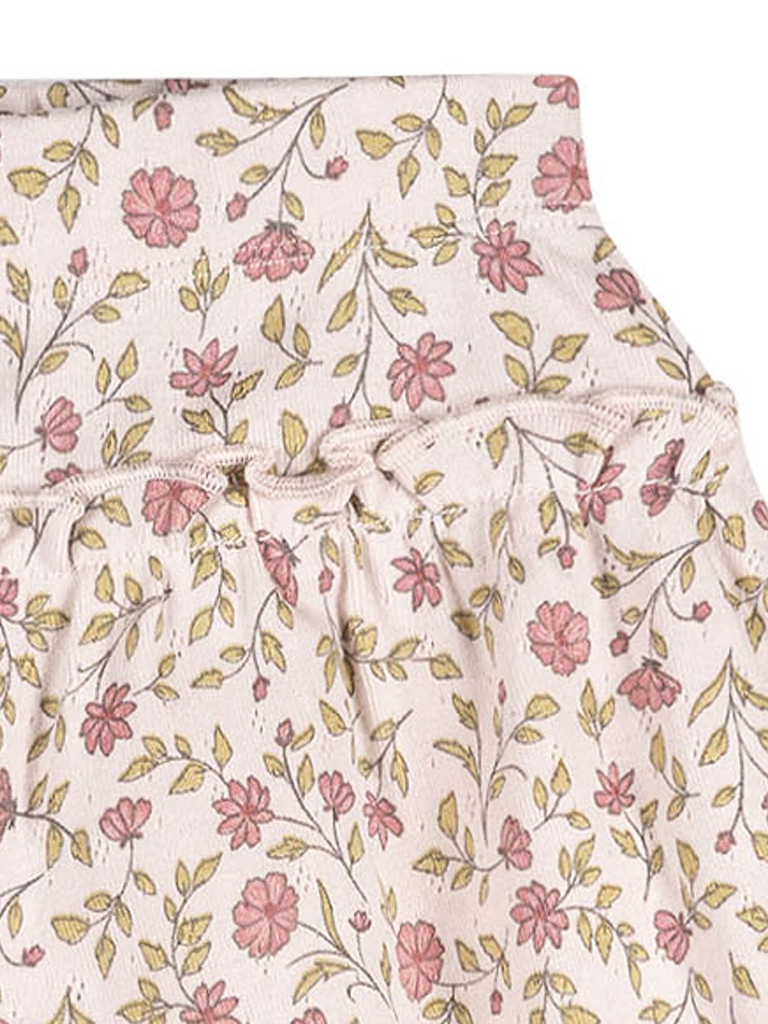 Modern Moments by Gerber Toddler Girl Organic Loose Ruffled Skirted Short, Sizes 12 Months - 5T