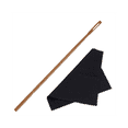 thumbnail image 1 of Cleaning Rod with Cloth Flute Cleaning Kit Woodwind Musical Instruments Accessories, 1 of 6