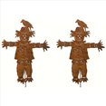 thumbnail image 1 of 2X Estaca de Jardín de Espantapájaros, Letrero de Metal para Patio, Decoración de Otoño, Halloween, Acción de Gracias, Escultura de Espantapájaros para Patio, 1 of 5