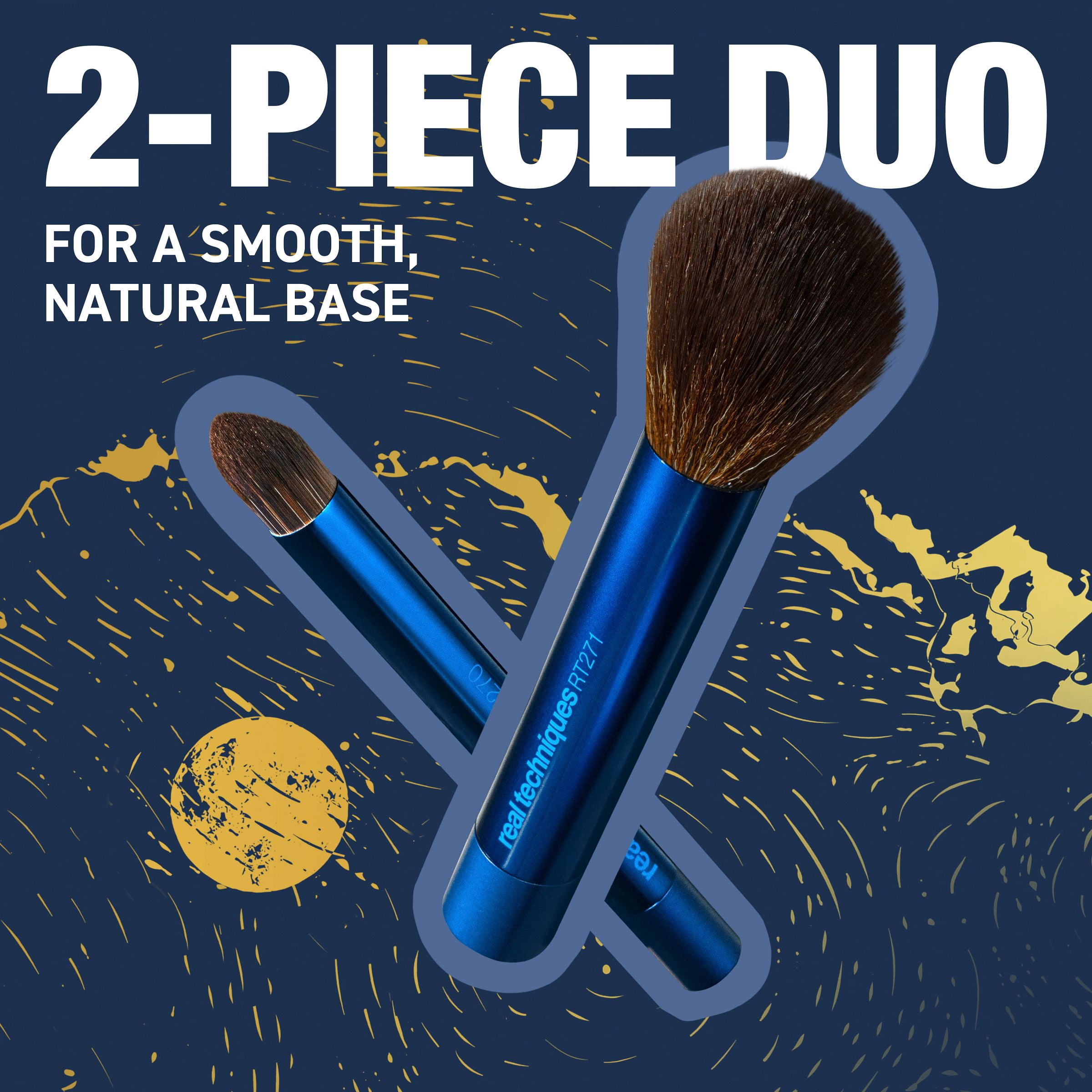 Real Techniques Skin Perfecting Mini Brush Duo