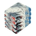 thumbnail image 4 of BZSMCE Towel Cotton Face Towel Soft Hand Towels Fashion Snowy Roar Pattern, 4 of 9