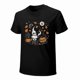 thumbnail image 1 of Halloween T-shirt Autumn Pumpkin Short Sleeve Ghost T-shirt Funny Tees Unisex Tees, 1 of 5