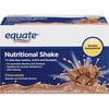 Equate Chocolate Nutritional Shake, 8 oz, 6ct