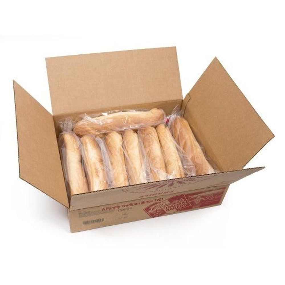 Rotellas Italian Bakery Roma Vienna Solid White Bread Loaf, 15 inch -- 8 per case