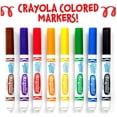 thumbnail image 2 of Crayola Black Marcadores lavables, Marcadores de linea ancha Crayola Crayola, 2 of 2