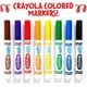 thumbnail image 2 of Crayola Black Marcadores lavables, Marcadores de linea ancha Crayola Crayola, 2 of 2