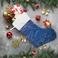 thumbnail image 6 of Coolnut Blue Star Christmas Stockings 2PCS,Big Xmas Stockings Gift Decorations and Party Supplies,Used for Fireplace Decoration Socks Christmas Tree Decoration, 6 of 7