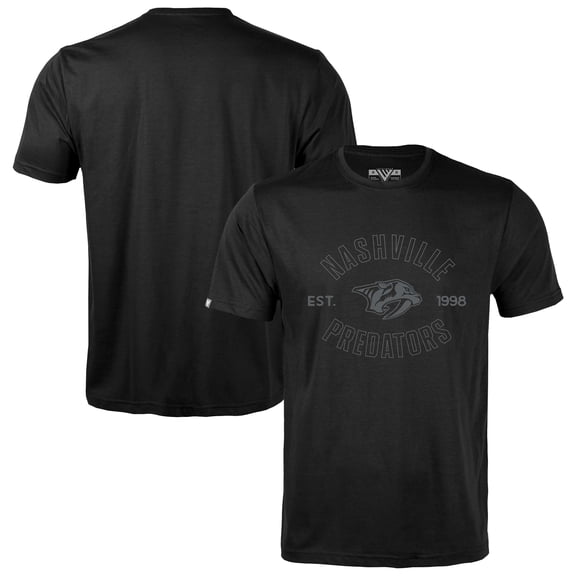 Men's Levelwear  Black Nashville Predators Richmond Abyssal-T-Shirt