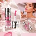 thumbnail image 3 of Glossy Lip Gloss, Hydrating and Moisturizing Lip Makeup, Long-Lasting Shiny Glass Lip, Brightening Lip Cosmetic for Women, 0.14 oz, 3 of 6