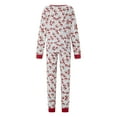 thumbnail image 4 of Nituyy Christmas Pajamas for Family with Print Top and Pants Jammies Sleepwear Matching PJ's Sets, 4 of 7
