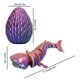 thumbnail image 3 of Sharks Ornament Fish Tank Coffee Table Ornament All Joint Movable Standing Small Gift, 3 of 5