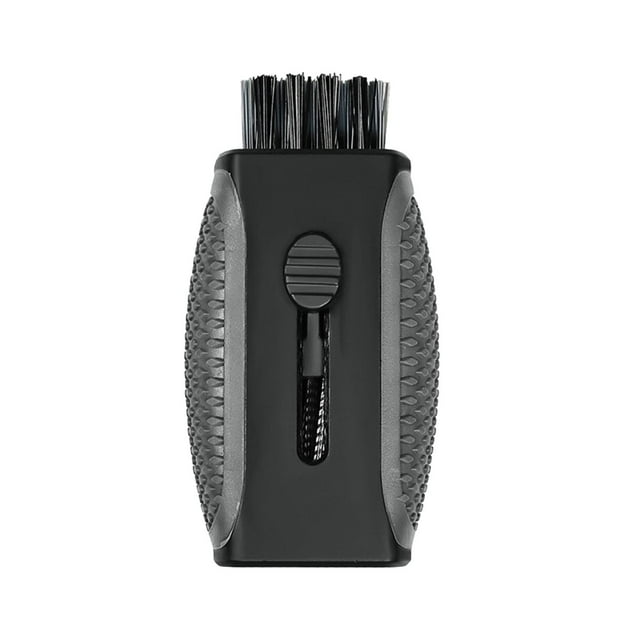 S SERENABLE Brosse de Club de Golf Outil pour Hommes Femmes Rétractable Brosse de Nettoyage de Club de Golf Outil Gris
