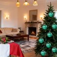 thumbnail image 2 of Ltvvegg Christmas Balls Ornaments, 4.72in Large Christmas Decorations Tree Shatterproof Christmas Ball Ornaments for Wedding Holiday Halloween Party Indoor Outdoor Decor, Green, 2 of 7