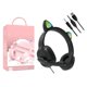 thumbnail image 2 of G19 Laptop Mobile Gaming Headset Auriculares Para Juegos Con Cable Protable Convenientes Auriculares Eigraketly EL016433-03, 2 of 5