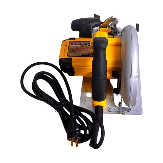 DEWALT 15 Amp 7-1/4 in Lightweight Circular Saw (DWE575SB) – 5,200 RPM, Electric Brake, Aluminum Base, Carrying Bag Included
