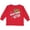 Red, variant on I Love My Brother with Autism Boys or Girls Long Sleeve Toddler T-Shirt