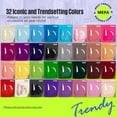 thumbnail image 3 of Set de esmaltes de uñas en gel MEFA 32 colores para todas las estaciones, 35 unidades, 3 of 9