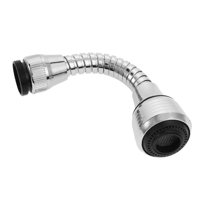 Filtro difusor de aireador de manguera de grifo de ahorro de agua rotatorio de acero inoxidable 360
