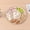 Beige, variant on Natural Wheat Straw 5‑Compartment Round Divided Snack Serving Tray, Portable Multi‑Grid Plate for Home Kitchen, Party Wedding, Holiday Gathering & Catering Food‑Serving Use