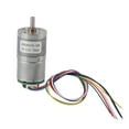 thumbnail image 1 of Motor de reducción de velocidad de metal del motor del engranaje del codificador de 12V 25GA?310?128 DC (DC12V 70RMP), 1 of 8