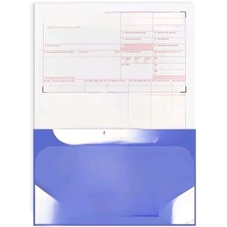 W2 Forms 2025 Copy A, W-2 Federal Income Laser Tax Forms Red Ink Laser Forms for IRS Filing, Copy A ONLY, Pack for 25 Sheets 50 Forms$$Office