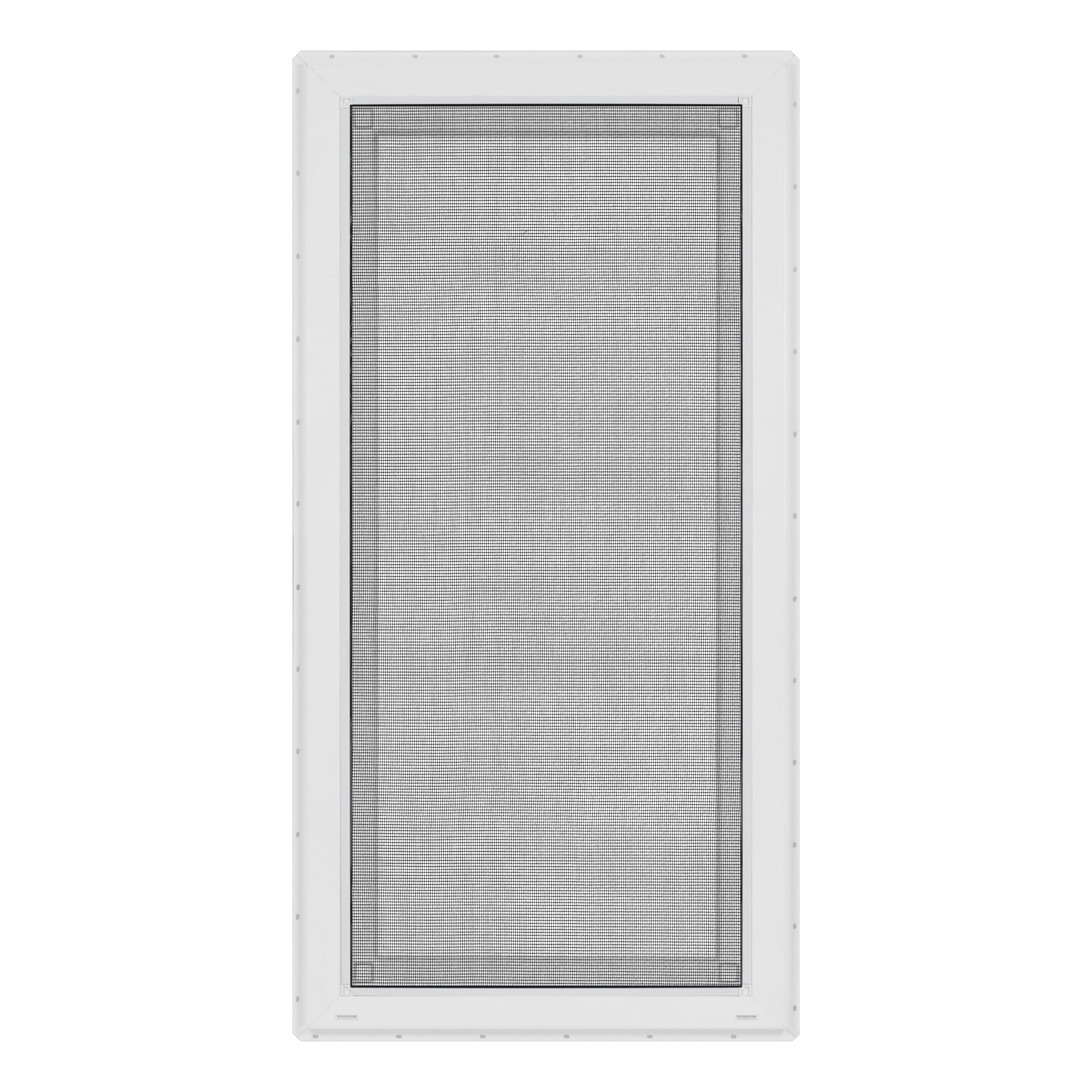 30 in. x 60 in. White Vinyl Double-Pane LowE3 Insulated Tilt & Turn European Window
