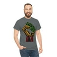 thumbnail image 6 of Black Power Unisex Heavy Cotton Tee, 6 of 9
