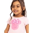 thumbnail image 3 of Minnie Mouse Toddler Girls Graphic Tutu Dress with Short Sleeves, Sizes 12M-5T, 3 of 7