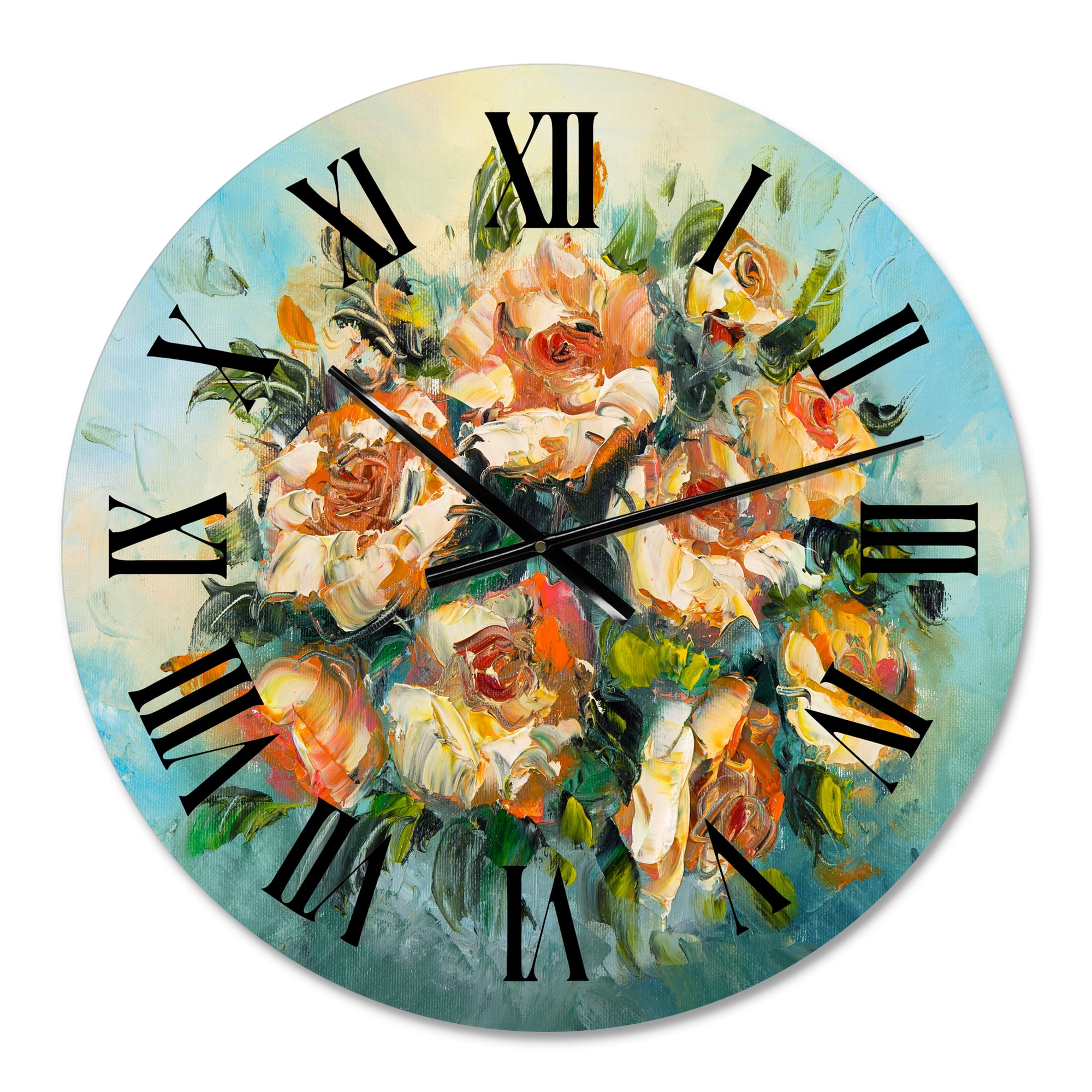 Designart 1 in Quartz Traditional Wall Clock