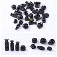 thumbnail image 3 of Tope de cable Wosthever 50 piezas cuerda deslizante hebilla de parada Universal de Paracord, 3 of 6