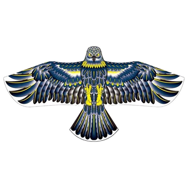 Flat Eagle Kite Big Fly Bird Kite For Children Includes 30m Kite Line