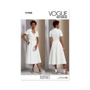 Vogue Sewing Pattern 1950 - Misses' Dress by Badgley Mischka, Size: F5 (16-18-20-22-24)