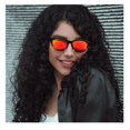 thumbnail image 5 of Lentes De Sol Wünd  Hombre Mujer Moda Uv Retros Deportes Ciclismo Modelo Negro Plateado y Lente Espejo Rojo, 5 of 5