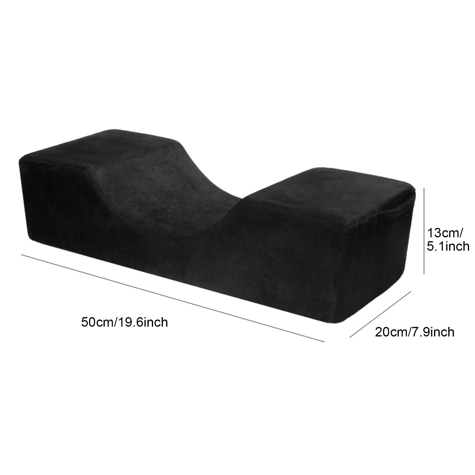 Eyelash Extension Pillow|Memory Foam Pillow with U Shape|Beauty Tool for Lash Artists and Clients, f
