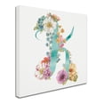 thumbnail image 2 of Trademark Fine Art "Rainbow Seeds Monogram K" Canvas Art by Lisa Audit, 2 of 3