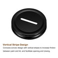 thumbnail image 4 of Unique Bargains 70mm/2.76' Tin Plate Coin Slot Bank Lid for Mason Jar Canning Cap, Black 8Pack, 4 of 5