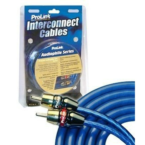 Prolink "Audiophile Series Stereo RCA Interconnect Cables - 12 Feet