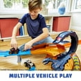 thumbnail image 3 of Hot Wheels Monster Trucks Scorpion String Raceway Track Set with 1 Toy Monster Truck & 1 Car, 3 of 7
