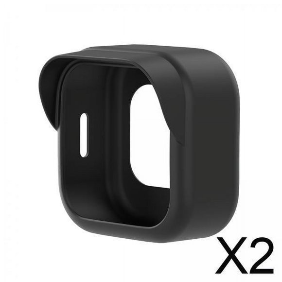 BELOVING 2xOutdoor Security Camera Cover Dustproof Cover for Blink Outdoor 4 Black