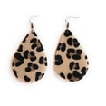 thumbnail image 2 of Womens Earrings Teardrop Leopard Serape Layered Aztec Stripes Cheetah Jewelry, 2 of 3