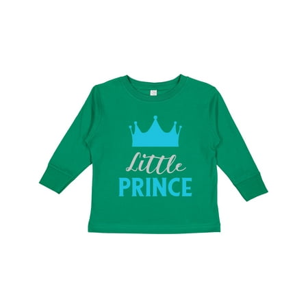 

Inktastic Prince Little Prince King Crown Baby Boy Gift Toddler Boy Girl Long Sleeve T-Shirt
