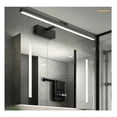 thumbnail image 2 of Matte Black Finish Vanity Light, Modern Black Vanity Light Fixtures with 180° Angle Adjustability, LED Bathroom Vanity Light for Bedroom, Durable Metal, IP44 Waterproof, 2 of 5